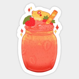 Froggy Beverage Sticker